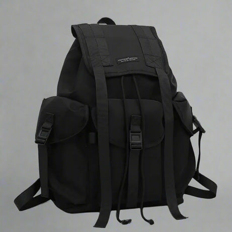 Midnight Urban Y2k Utility Backpack Black Shoptery