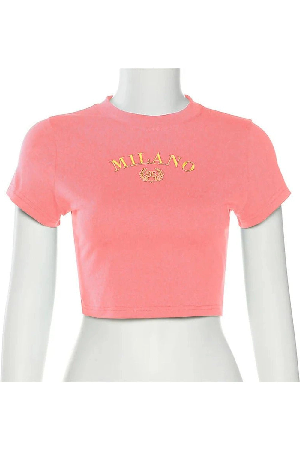 Milano Crest Cropped Top - Crop Tops