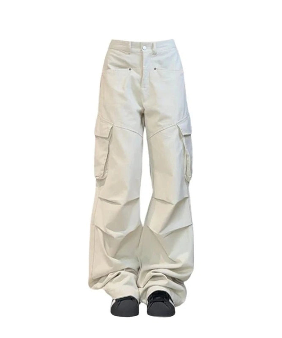 Minimalist Cargo Wide - Leg Pants - 