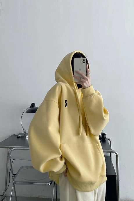 Minimalist Pastel Hoodie - Hoodies