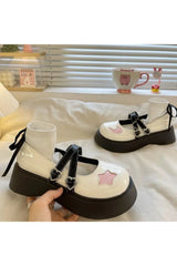 Moon & Star Kawaii Platform Mary Janes Shoes Shoptery