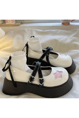 Moon & Star Kawaii Platform Mary Janes Shoes Shoptery