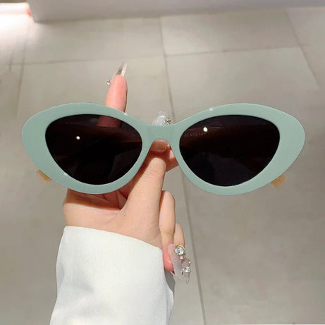 Multi Color Cat Eye Sunglasses - Sunglasses
