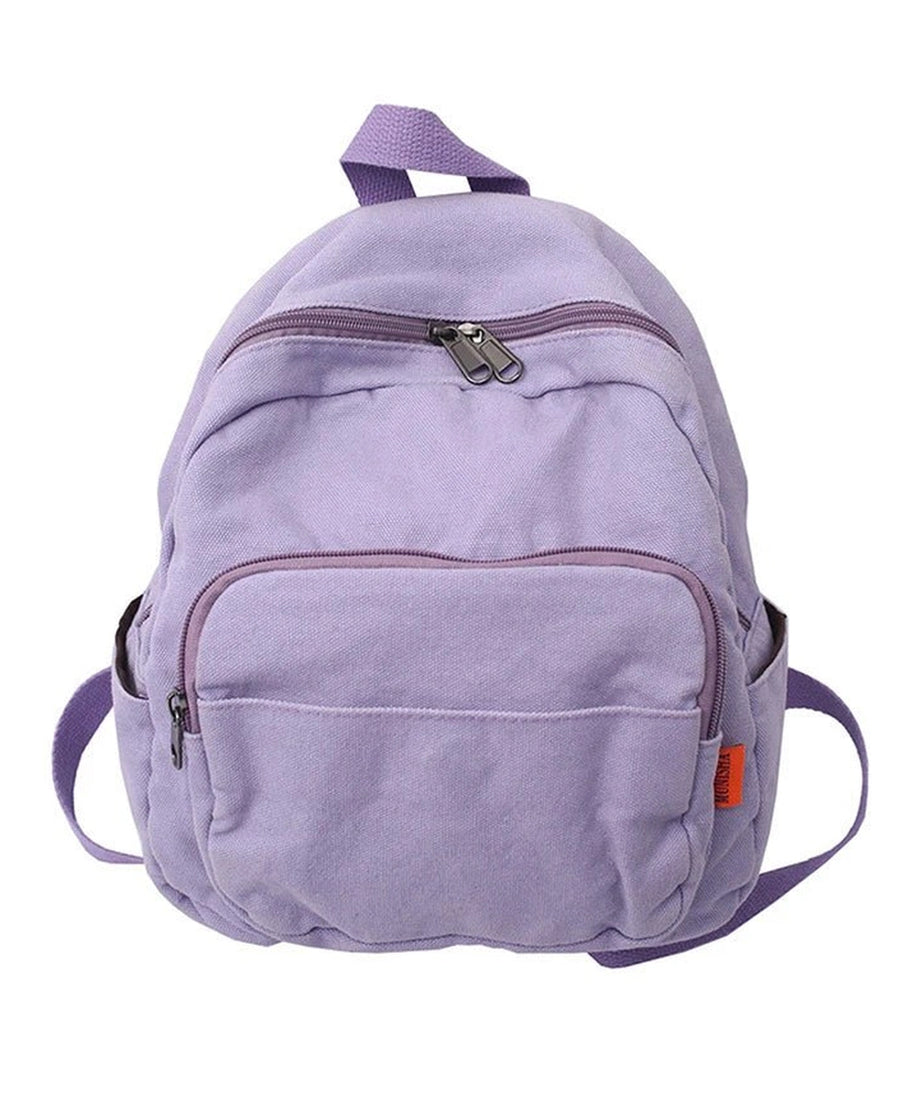 Neutral Canvas Backpacks - Backpacks