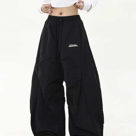 Y2k Neutral Oversized Parachute Pants Shoptery