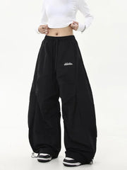 Y2k Neutral Oversized Parachute Pants Shoptery