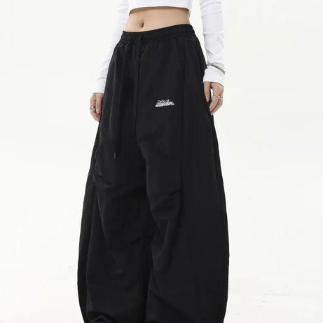 Y2k Neutral Oversized Parachute Pants Shoptery