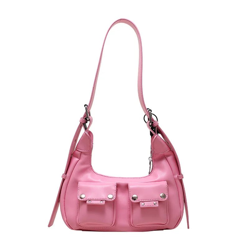 Noir Utility Y2k Pocket Bag Shoptery