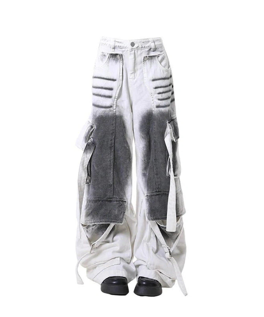 Ombre Utility Cargo Pants - Pants