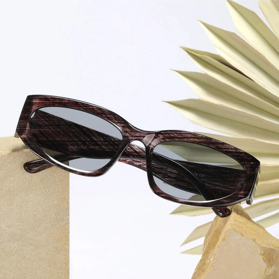 Retro Oval Sunglasses Shoptery