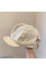 Y2k Oversized Berets Caps beige 56-58cm Shoptery