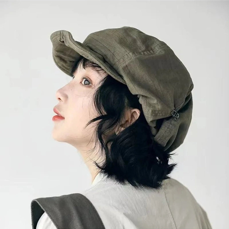 Y2k Oversized Berets Caps Shoptery