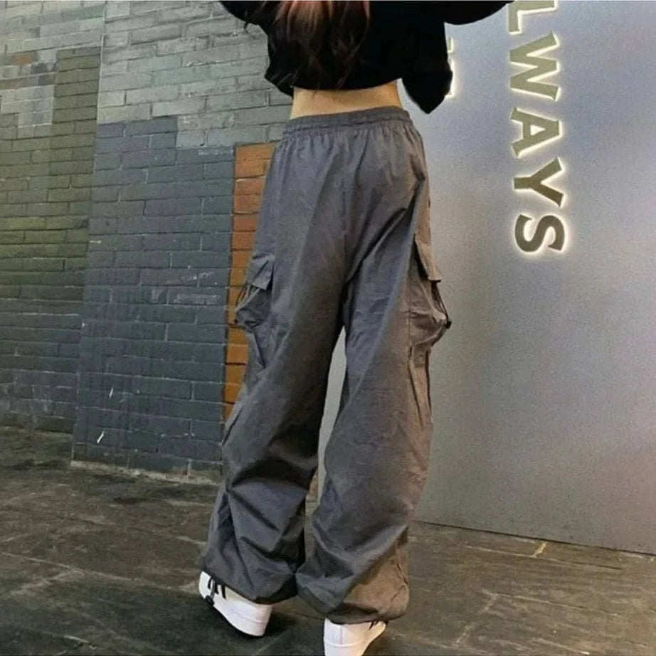 Y2k Oversized Cargo Joggers Shoptery