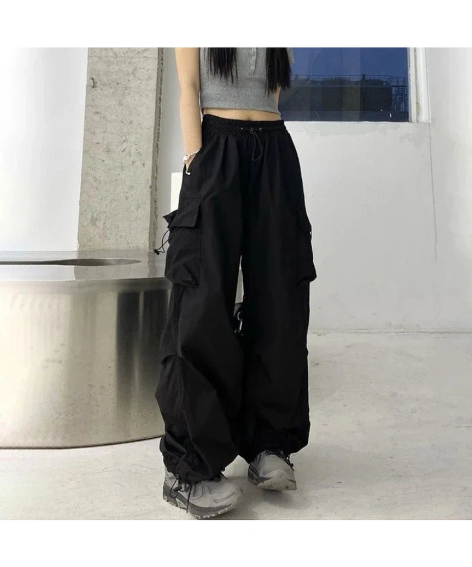 Oversized Cargo Joggers - Joggers