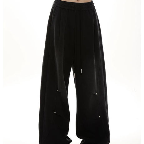 Y2k Oversized Drawstring Lounge Pants Shoptery