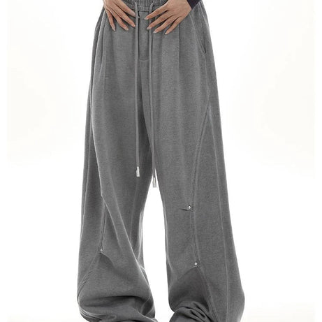 Y2k Oversized Drawstring Lounge Pants Shoptery