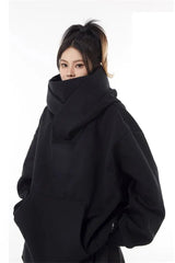 Acubi Oversized Futuristic Hoodie Shoptery