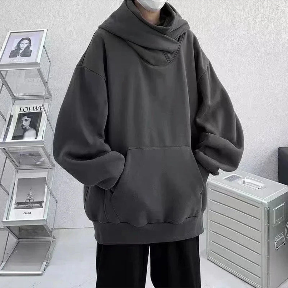 Acubi Oversized Futuristic Hoodie Shoptery