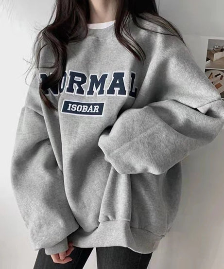 Oversized Normal Graphic Sweatshirt - Sweatshirts