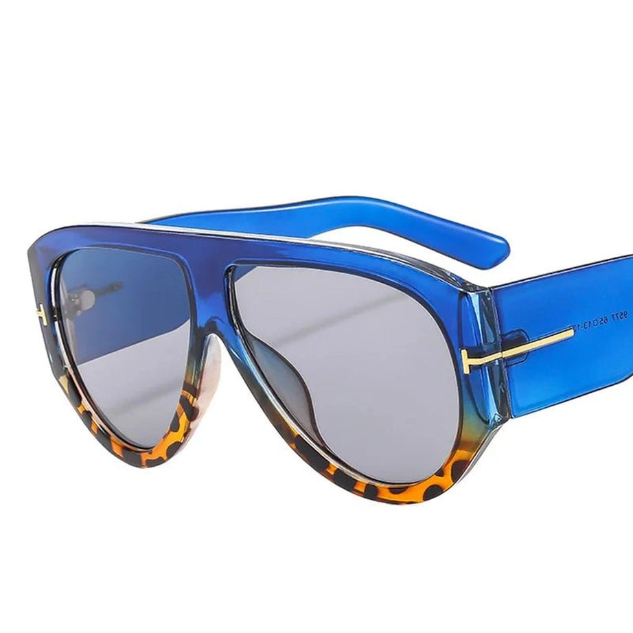 Retro Oversized Pilot Sunglasses Shoptery