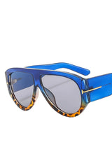Retro Oversized Pilot Sunglasses Shoptery