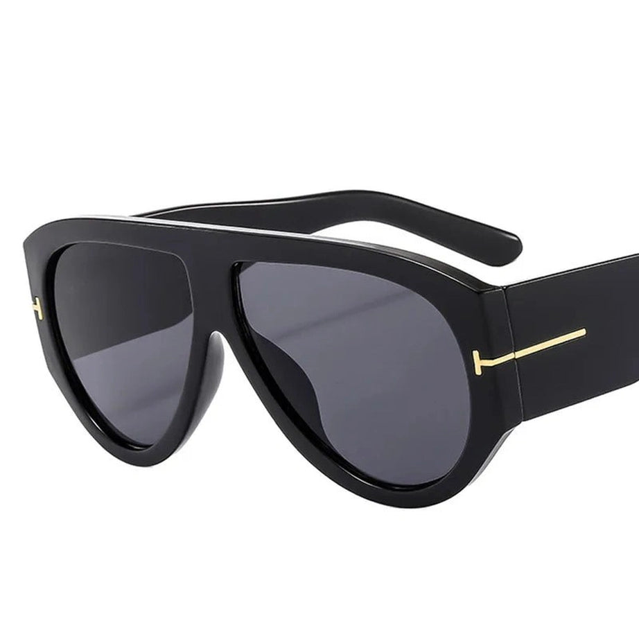 Retro Oversized Pilot Sunglasses Shoptery