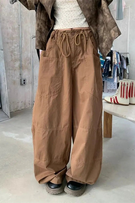 Oversized Utility Cargo Pants - 