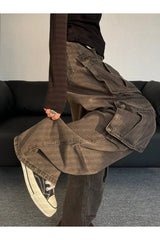 Y2k Oversized Utility Cargo Pants Shoptery
