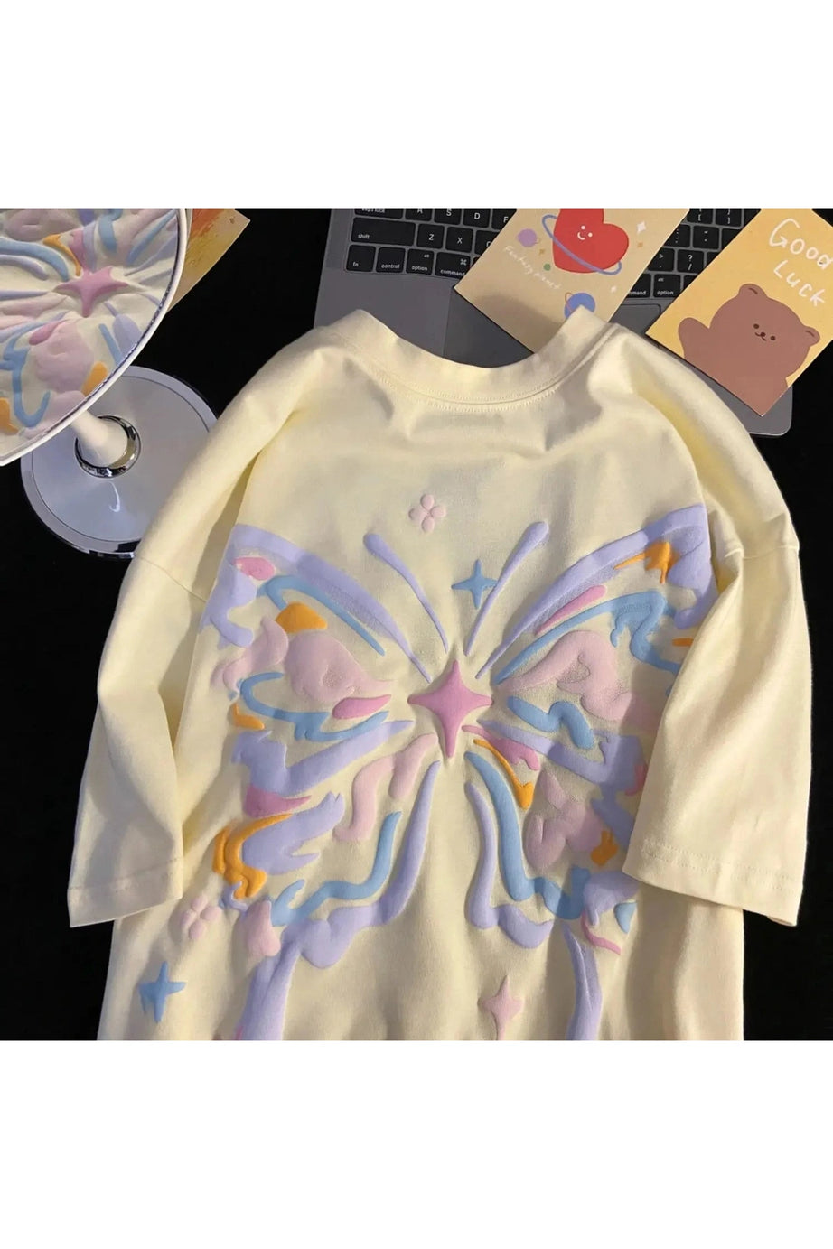 Pastel Butterfly Dream T-shirt - T-Shirts