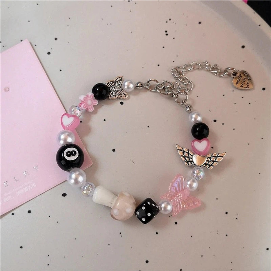 Pastel Goth Dream Charm Bracelets 5 Shoptery