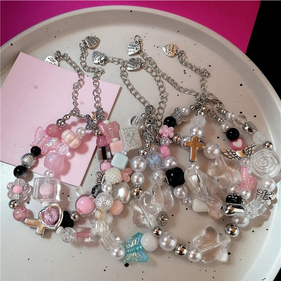 Pastel Goth Dream Charm Bracelets Shoptery