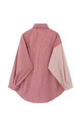 Pastel Cute Puppy Patchwork Shirt Shoptery