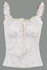 Pink Coquette Top Pink Shoptery
