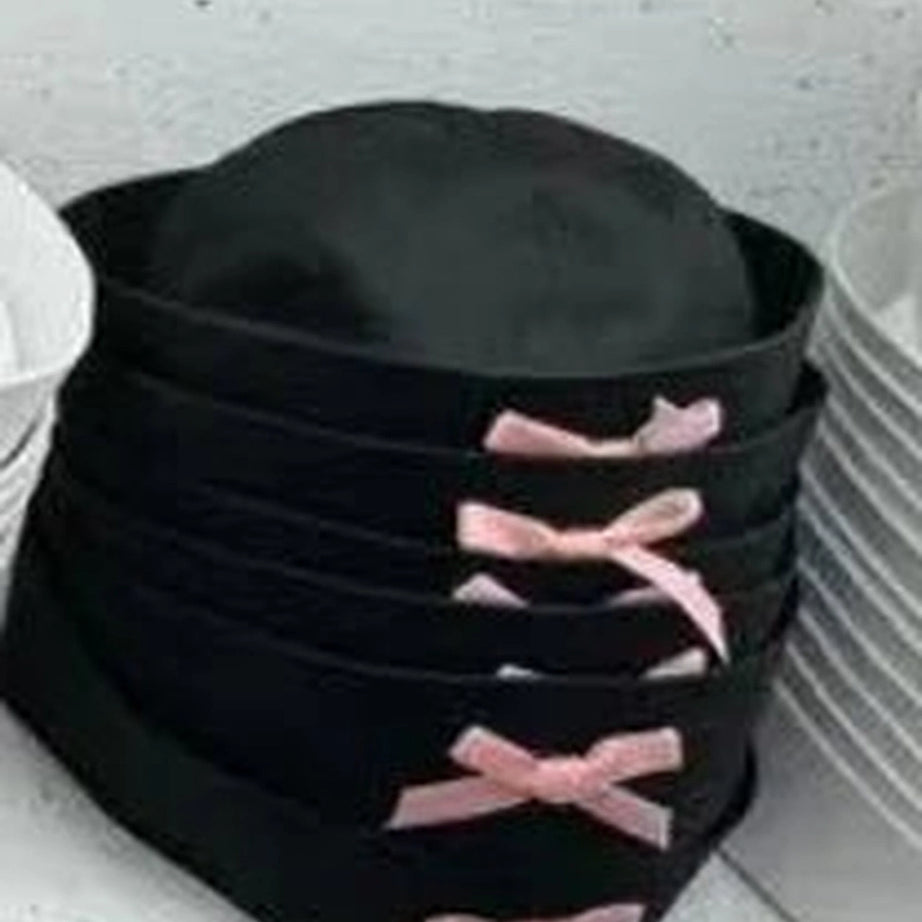 Coquette Pink Sailor JK Beret Black 56-58cm Shoptery