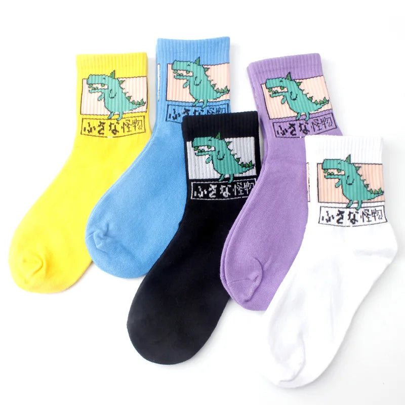 Kawaii Pixel Cat Cozy Socks Shoptery