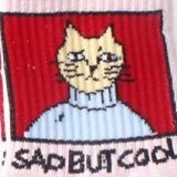 Kawaii Pixel Cat Cozy Socks PK5 35-38 Shoptery