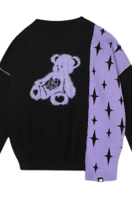 Plush Bear Knit Sweater - 