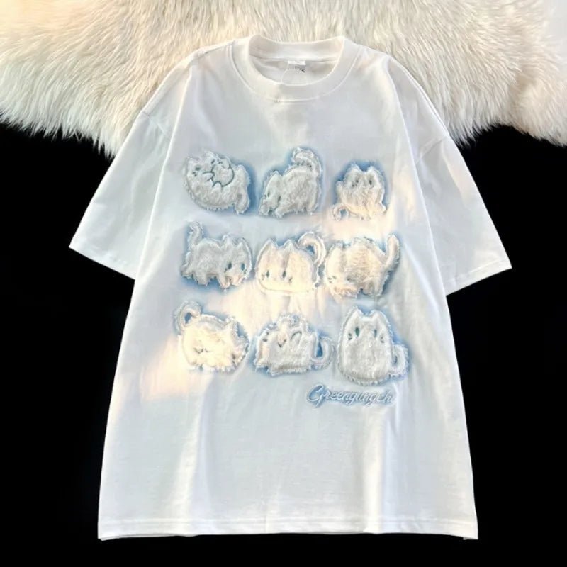 Plush Rabbit Fashion T-shirt -