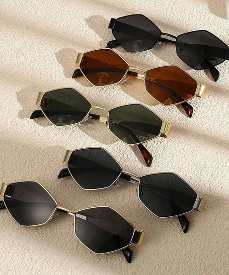 Polygonal Sunglasses - Sunglasses