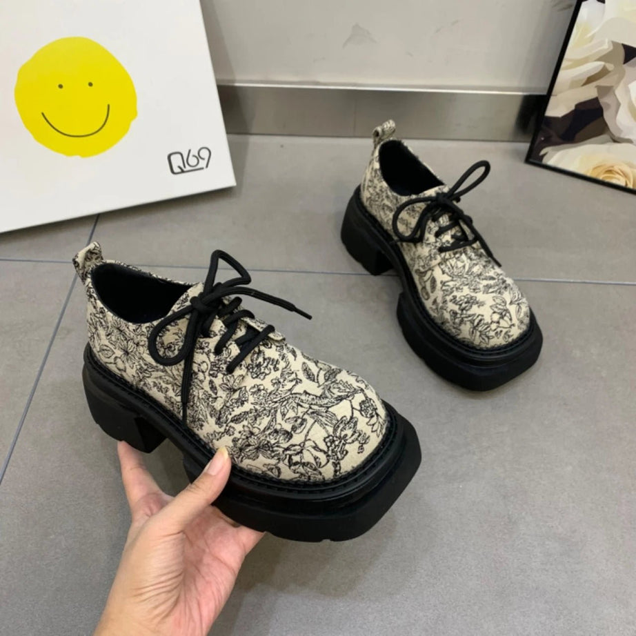 Printed Muffin Shoes - Shoes