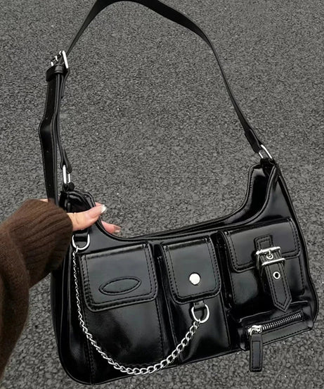 Punk Chains Shoulder Bag -