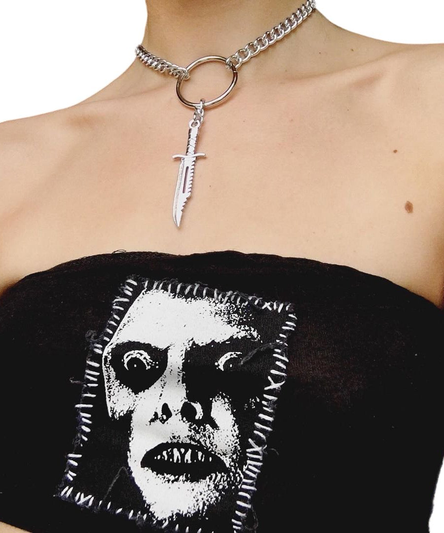 Punk Dagger Necklace -