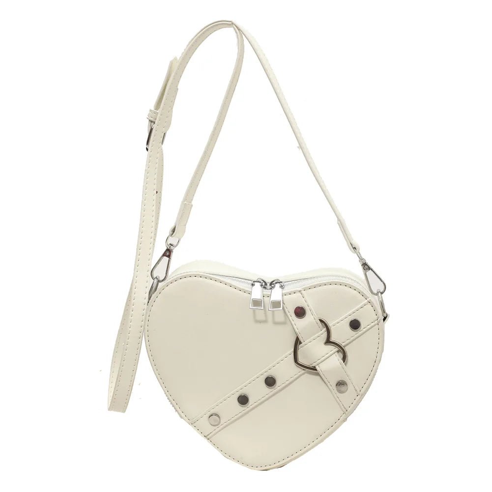 Punk Love Studded Y2k Shoulder Bag Shoptery