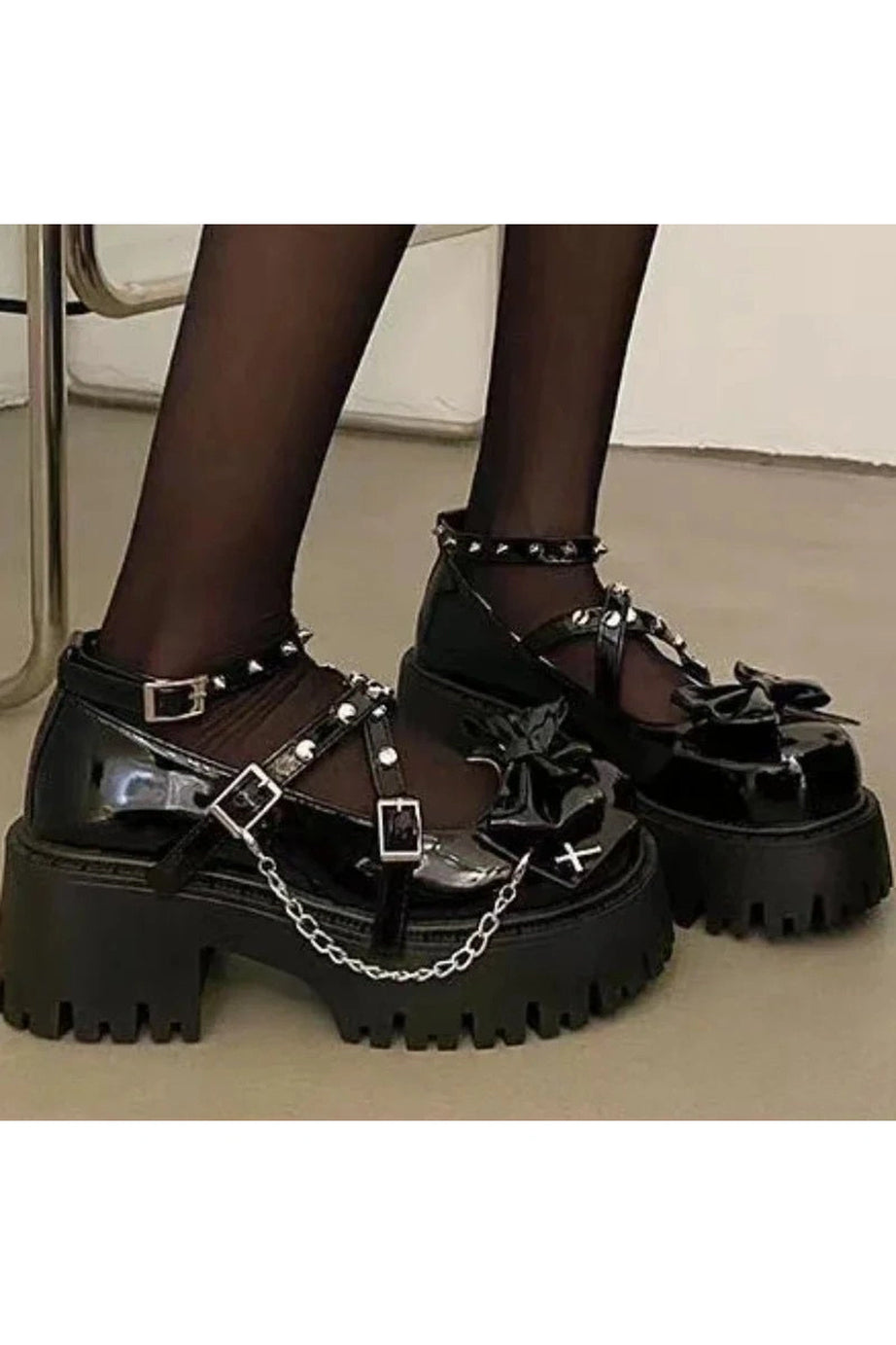 Punk Princess Platform Shoes - Shoes