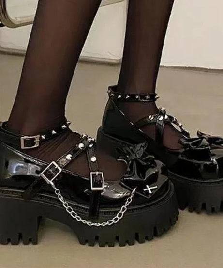 Punk Princess Platform Shoes - Shoes