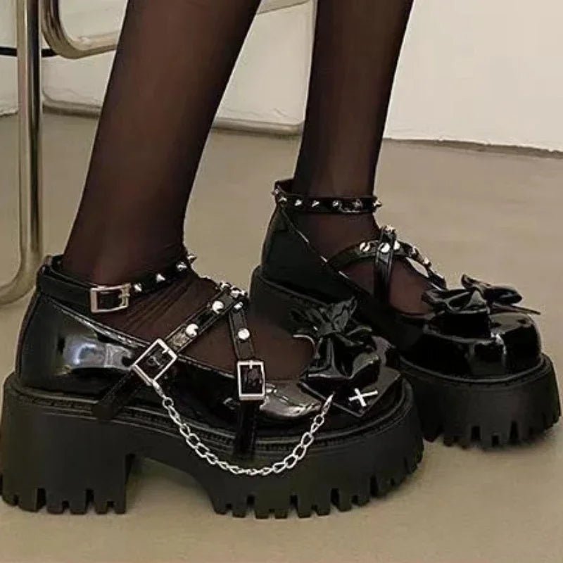 Punk Princess Platform Shoes - Shoes