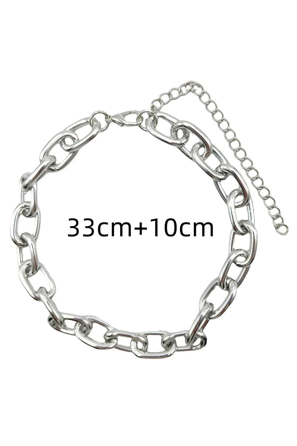 Edgy Punk Thick Chain Choker Shoptery