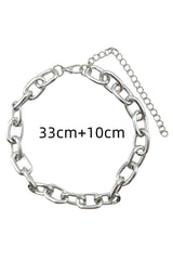 Edgy Punk Thick Chain Choker Shoptery