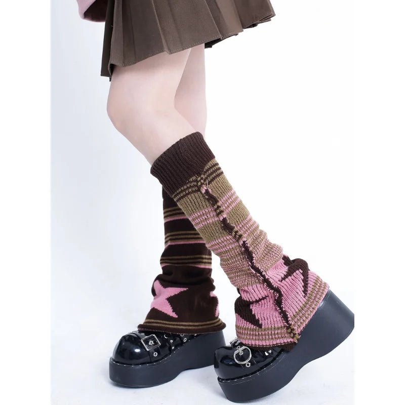 Alt Edgy Knit Leg Warmers Shoptery