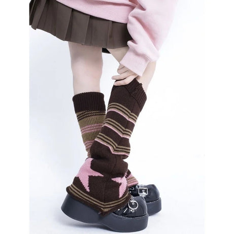 Alt Edgy Knit Leg Warmers Shoptery